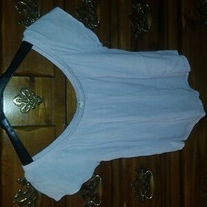 Garage off the shoulder top